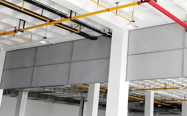 商场防烟分区常闭节点:吴忠挡烟垂壁高度与控制器接线图解 商场防烟分区常闭节点:吴忠挡烟垂壁高度与控制器接线图解